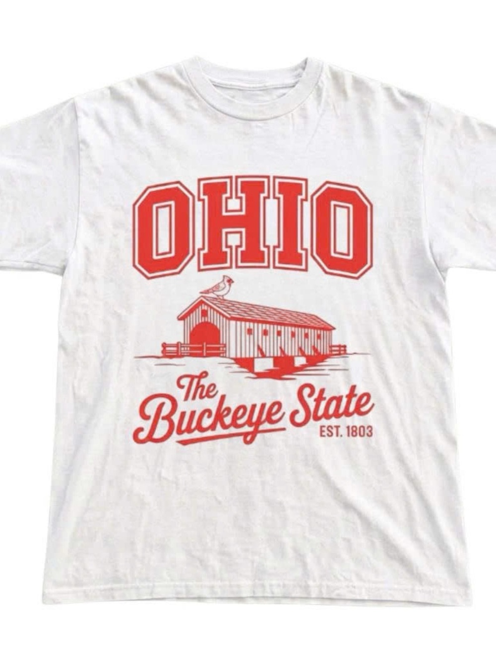 Ohio Buckeye State Graphic T-Shirt